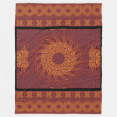 Desert Sunshine 112 Fleece Deken (Voorkant)