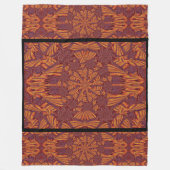 Desert Sunshine 130 Fleece Deken (Voorkant)