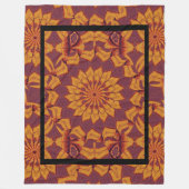 Desert Sunshine 14 Fleece Deken (Voorkant)