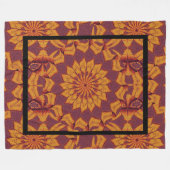 Desert Sunshine 14 Fleece Deken (Voorkant (Horizontaal))