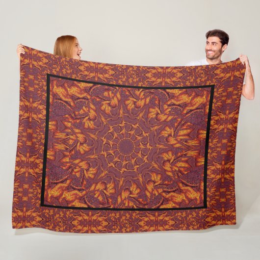 Desert Sunshine 194 Fleece Deken (In situ)