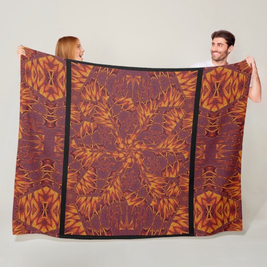 Desert Sunshine 205 Fleece Deken (In situ)