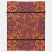 Desert Sunshine 205 Fleece Deken (Voorkant)