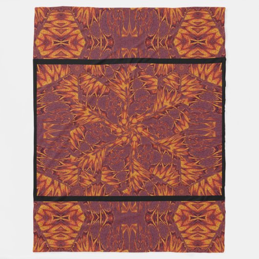 Desert Sunshine 205 Fleece Deken (Voorkant)