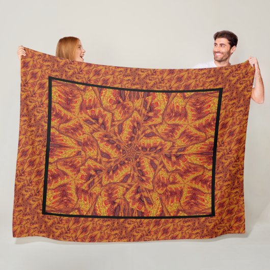 Desert Sunshine 228 Fleece Deken (In situ)