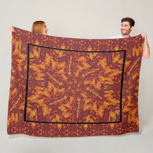 Desert Sunshine 242 Fleece Deken (In situ)