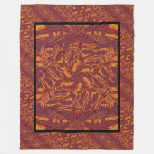 Desert Sunshine 262 Fleece Deken (Voorkant)