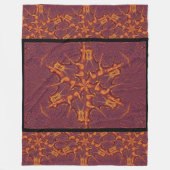 Desert Sunshine 264 Fleece Deken (Voorkant)