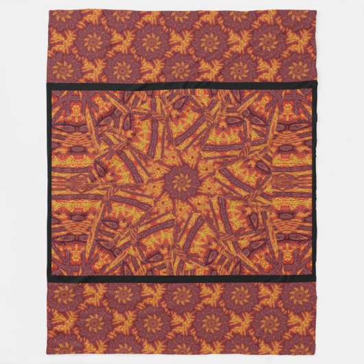 Desert Sunshine 278 Fleece Deken (Voorkant)