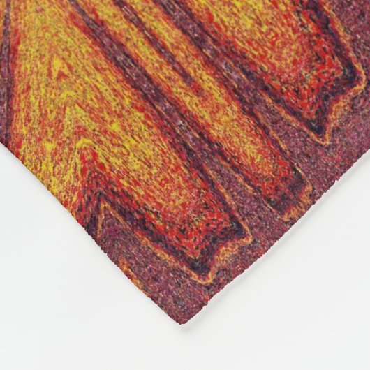 Desert Sunshine 280 Fleece Deken (Hoek)