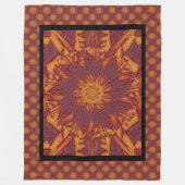 Desert Sunshine 281 Fleece Deken (Voorkant)