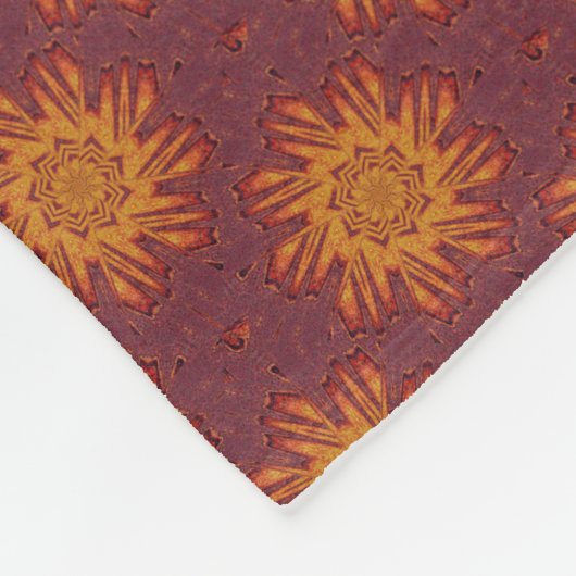 Desert Sunshine 281 Fleece Deken (Hoek)