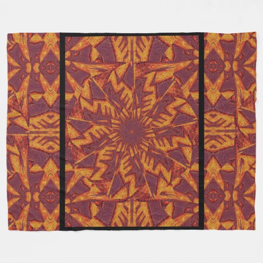 Desert Sunshine 282 Fleece Deken (Voorkant (Horizontaal))