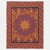 Desert Sunshine 284 Fleece Deken (Voorkant)