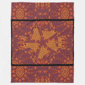 Desert Sunshine 286 Fleece Deken (Voorkant)