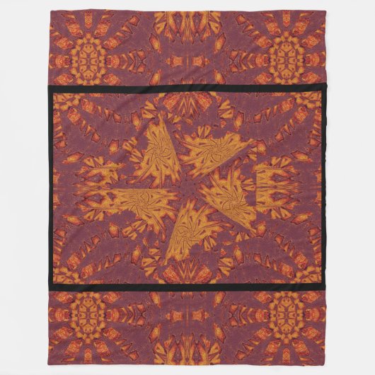 Desert Sunshine 286 Fleece Deken (Voorkant)