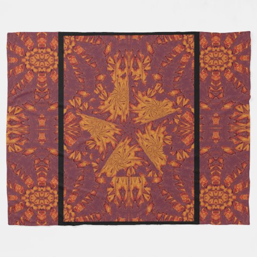 Desert Sunshine 286 Fleece Deken (Voorkant (Horizontaal))