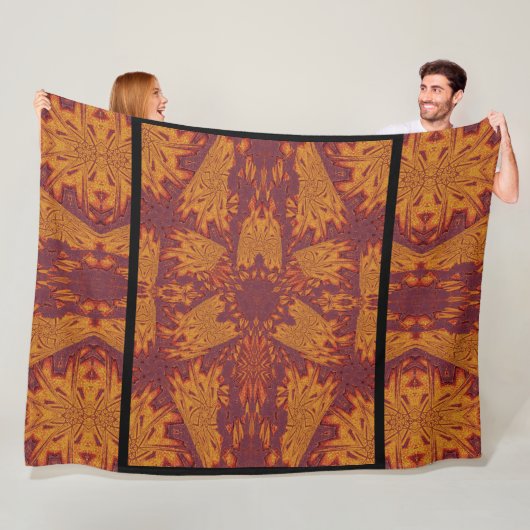 Desert Sunshine 287 Fleece Deken (In situ)