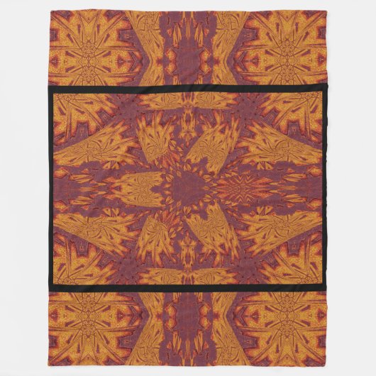 Desert Sunshine 287 Fleece Deken (Voorkant)