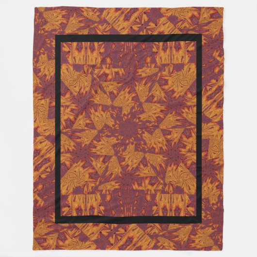 Desert Sunshine 289 Fleece Deken (Voorkant)