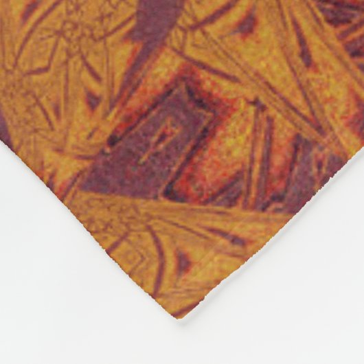 Desert Sunshine 289 Fleece Deken (Hoek)