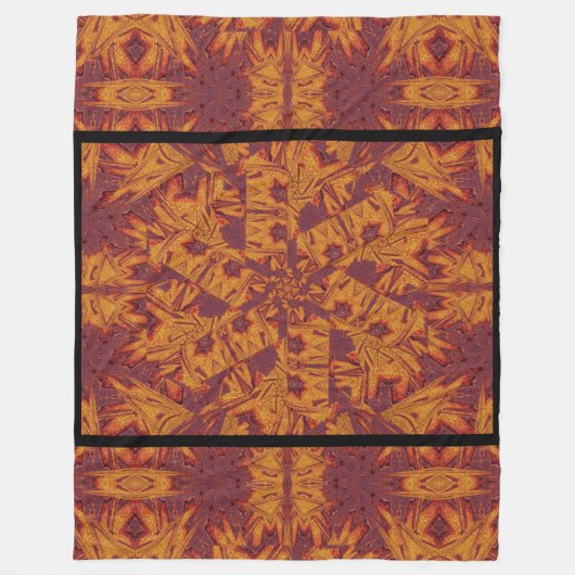 Desert Sunshine 291 Fleece Deken (Voorkant)