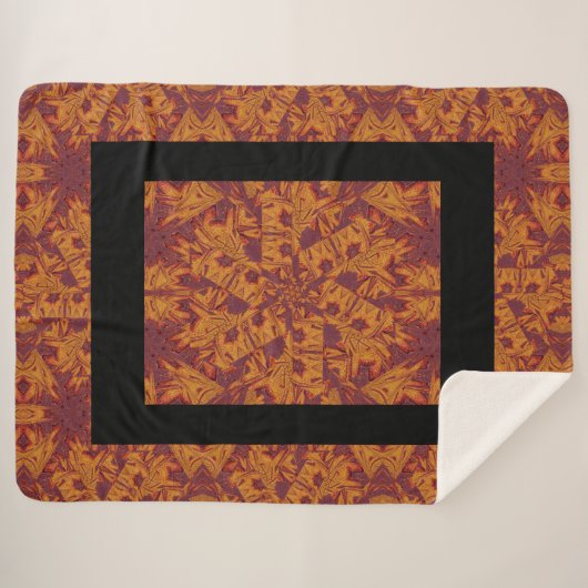 Desert Sunshine 291 Sherpa Deken (Voorkant (horizontaal))