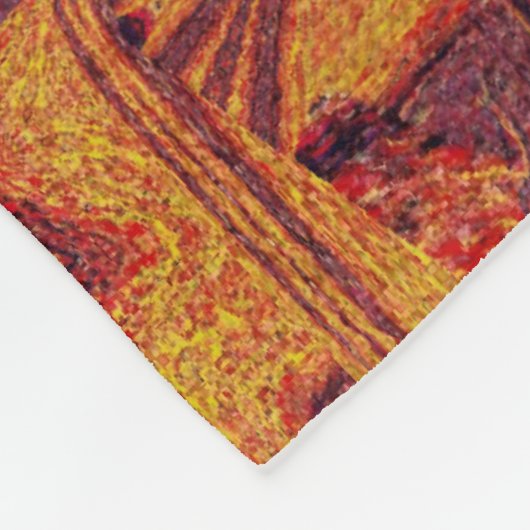 Desert Sunshine 292 Fleece Deken (Hoek)