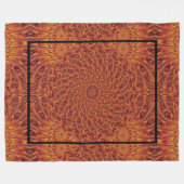 Desert Sunshine 295 Fleece Deken (Voorkant (Horizontaal))