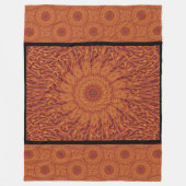 Desert Sunshine 296 Fleece Deken (Voorkant)
