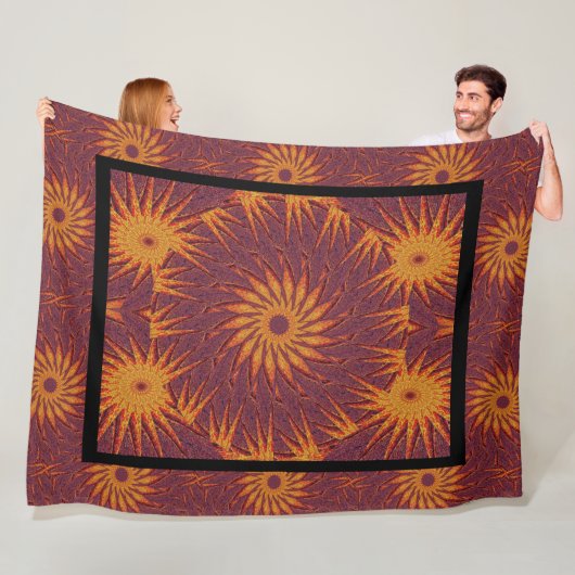 Desert Sunshine 2 Fleece Deken (In situ)