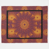 Desert Sunshine 2 Fleece Deken (Voorkant (Horizontaal))