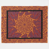 Desert Sunshine 31 Fleece Deken (Voorkant (Horizontaal))