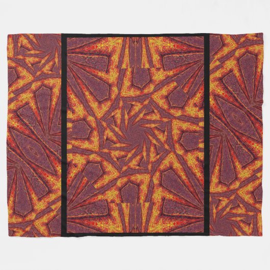 Desert Sunshine 49 Fleece Deken (Voorkant (Horizontaal))