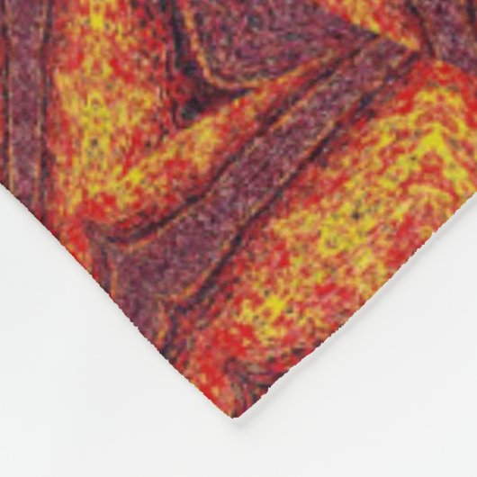 Desert Sunshine 49 Fleece Deken (Hoek)