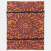 Desert Sunshine 85 Fleece Deken (Voorkant)