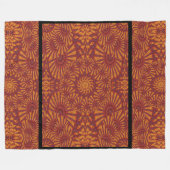 Desert Sunshine 90 Fleece Deken (Voorkant (Horizontaal))