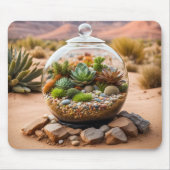 Desert Terrarium en Cactus Muismat (Voorkant)