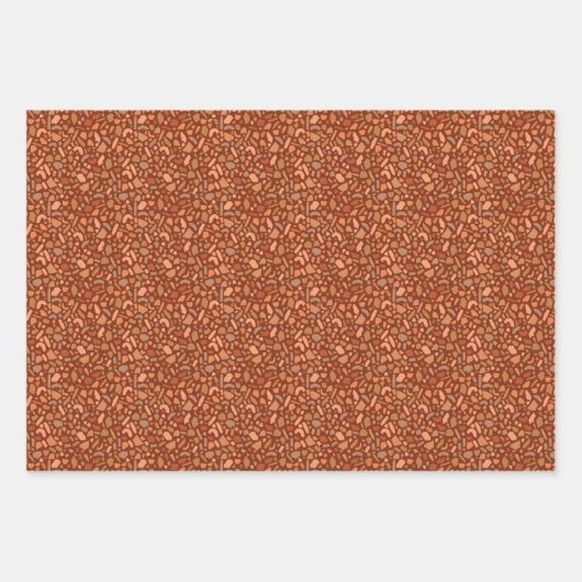 Desert Terrazzo door Ehpopoki Inpakpapier Vel (Voorkant)