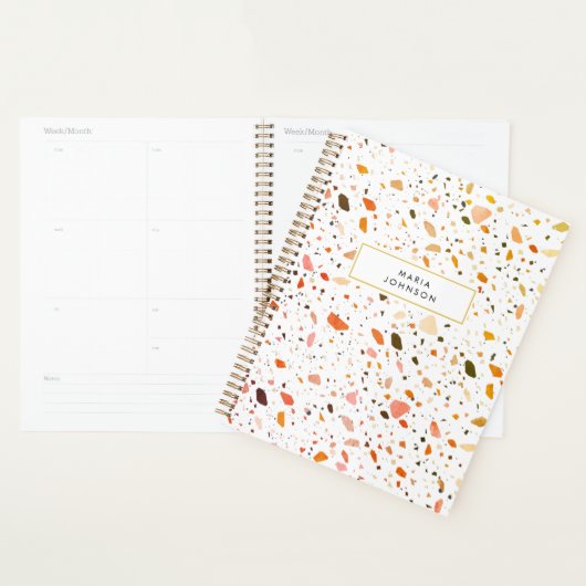 Desert Terrazzo Pattern Planner (Display)