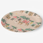 Desert Theme Baby shower Party Paper Bord (Gekanteld)