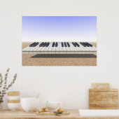 Desert-toetsenbord Poster (Keuken)