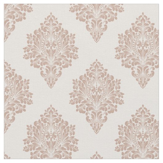Desert Tones Damask Stof (Close Up)