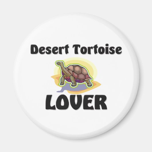 Desert Tortoise Lover Magneet (Voorkant)
