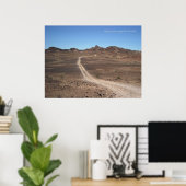 Desert Trail Poster (Thuiskantoor)