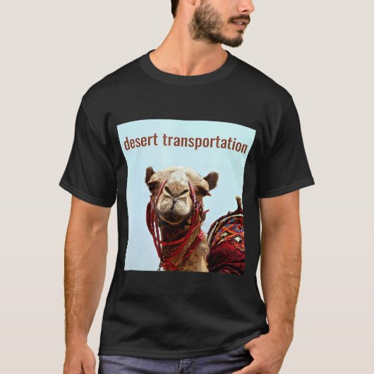 Desert Transportation T-shirt (Voorkant)