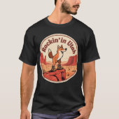 Desert Vibe_ Utah Coyote outdoor stijl T-shirt (Voorkant)