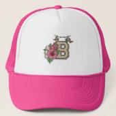 Desert Vibes Baseball Hat! 🌵🤠 Trucker Pet (Voorkant)