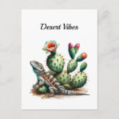 Desert Vibes Briefkaart (Voorkant)
