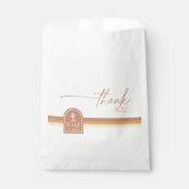 Desert Vibes Bruiloft Dank u Cactus Motif ID1019 Bedankzakje (Voorkant)